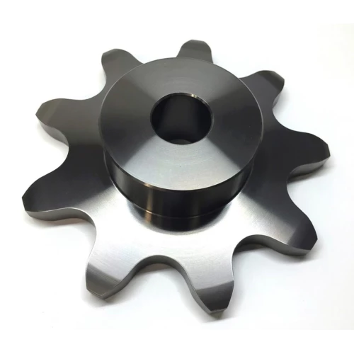 Double pitch driven sprockets for conveyor systems