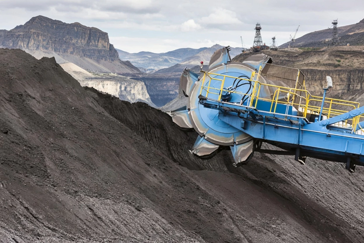 Heavy-duty driven sprocket on mining conveyor in Western Australia